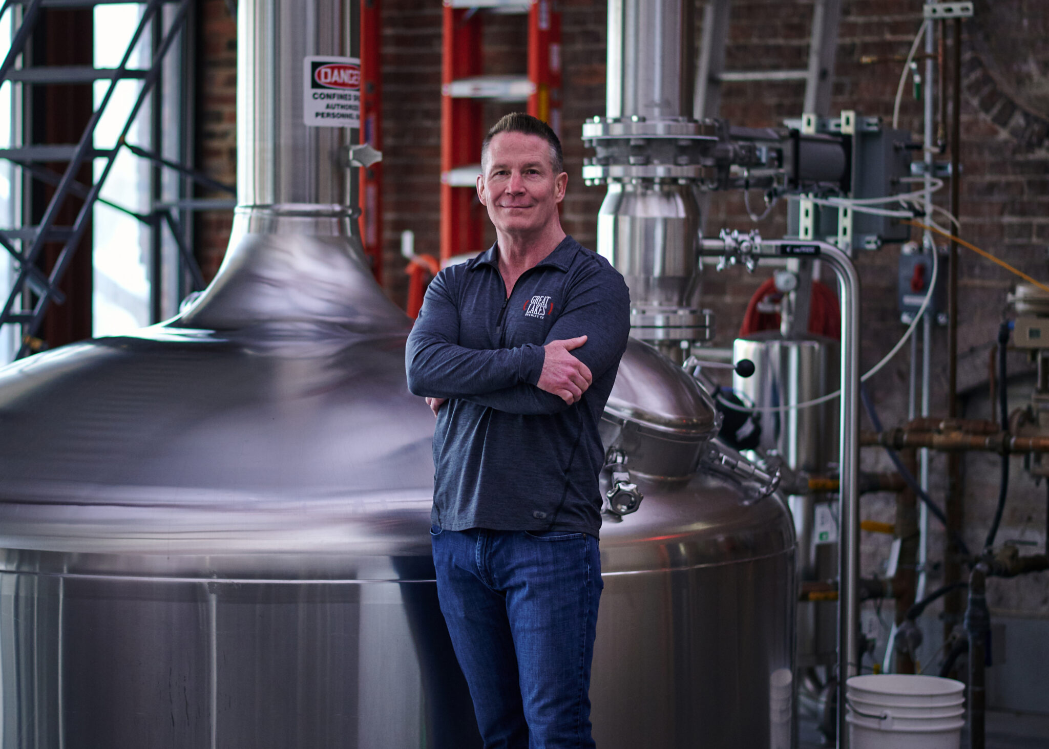 Mark King, CEO of Great Lakes Brewing Company Origlio Beverage